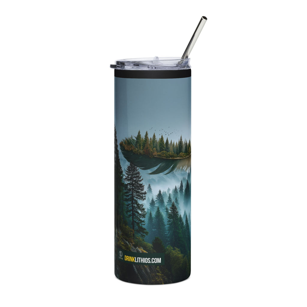 Mountain Forest Reflection Tumbler | 20oz Stainless Steel Travel Cup
