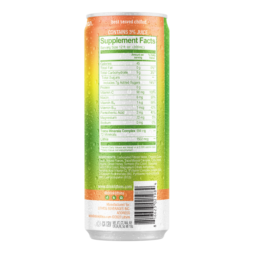 Variety Pack Mixed Berry Orange Mango Electric Lime