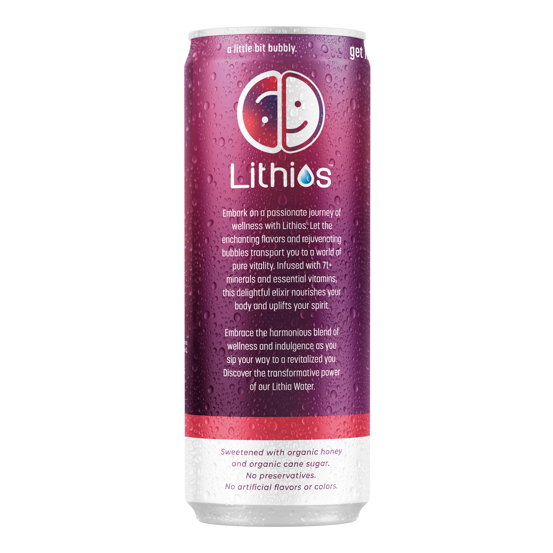 Lithios Lithia Mineral Seltzer Mixed Berry