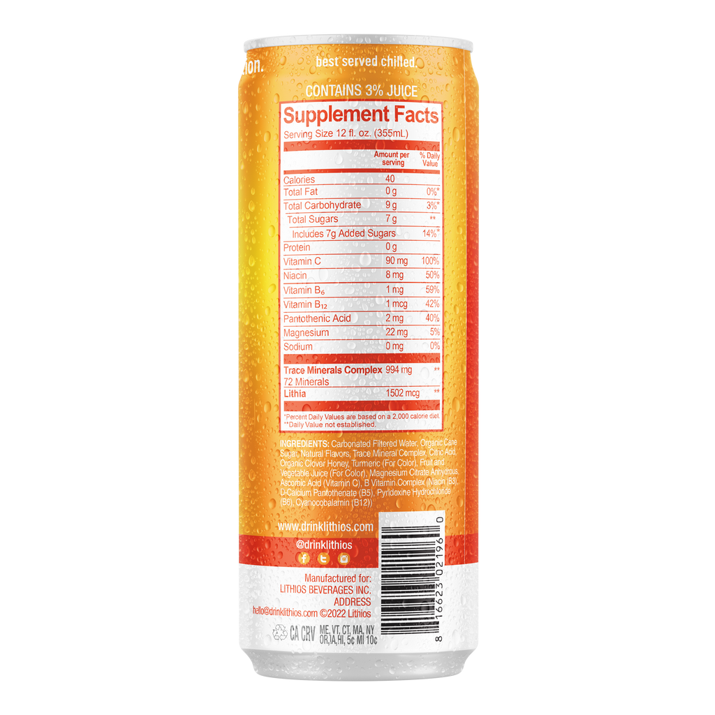 Variety Pack Mixed Berry Orange Mango Electric Lime